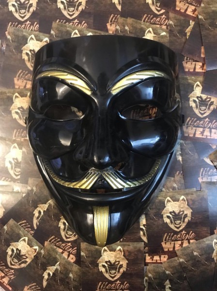 Anonymous Maske - Gold