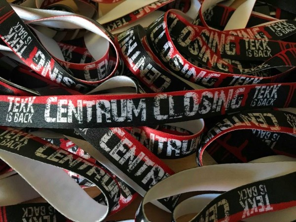 Centrum Closing Stoffband