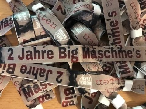 Volkstekk - 2 Jahre Big Maschine's - Stoffband