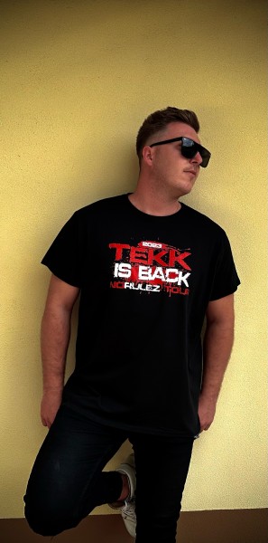 TEKK IS BACK NO RULEZ TOUR 2023 T-SHIRT