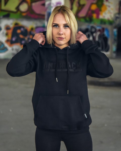 Anorrack - Hoodie 3D Print Schwarz