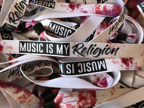 Music is my Religion Stoffband