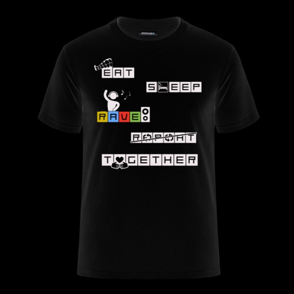 Eat Sleep Rave Repeat T-Shirt